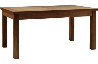 Harvey Oak Small Leaf Extending Dining Table - 120cm-150cm